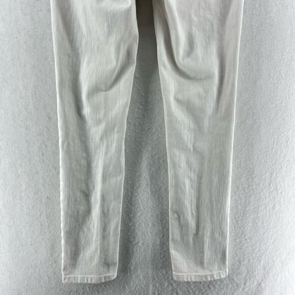 AG Adriano Goldschmied Jeans Women's 24 White Denim The Prima Midrise Cigarette - Picture 9 of 12